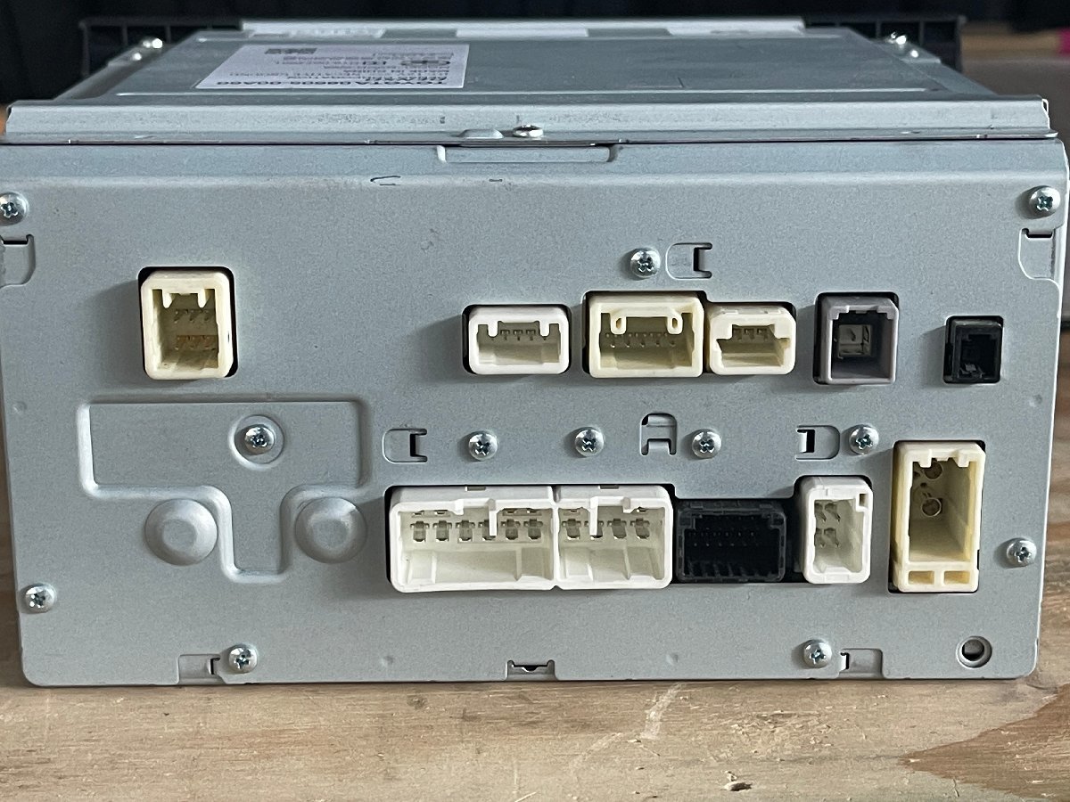 TOYOTA トヨタ 純正 ナビ NSCD-W66 08605-00A60 2017年 地図データ