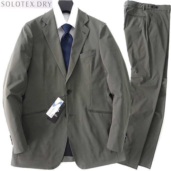 美品 DESCENTE トラベルスーツ ストレッチ SOLOTEX DRY L ◇DESCENT