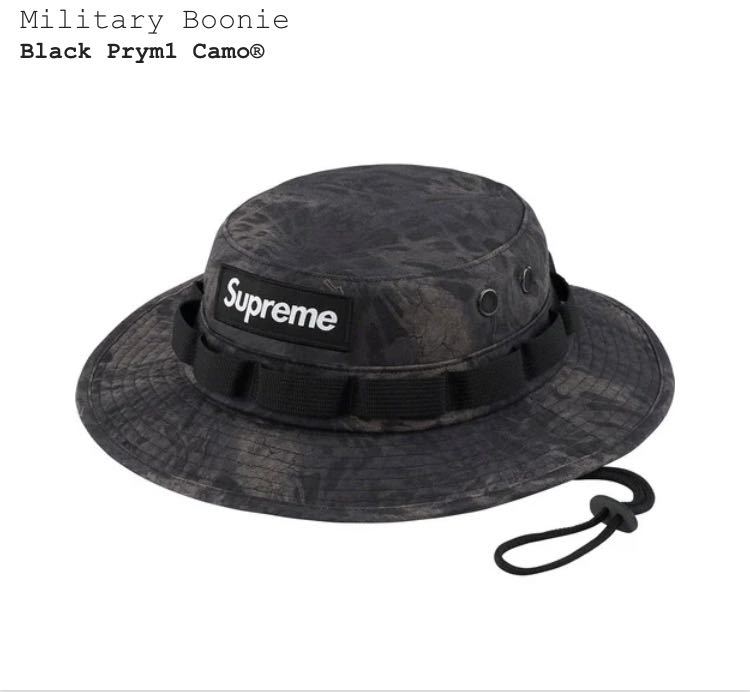 S/M supreme Military Boonie Black Prym1 Camo ボニー ミリタリー