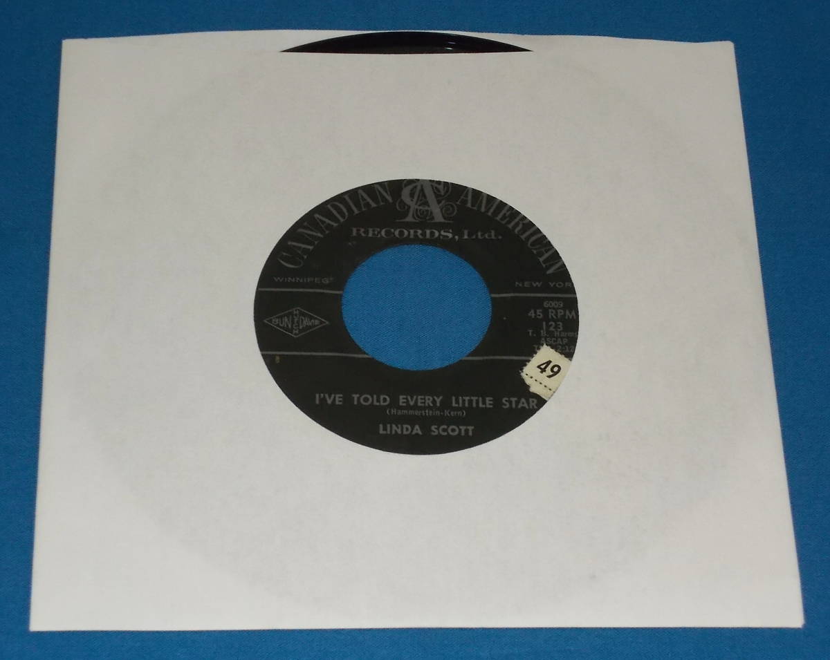 【お得，本物保証】 7inch EP US盤 LINDA SCOTT/リンダ スコット I've Told Every Little Star/星に語れば 60s名曲(L)｜売買されたオークション情報、yahooの商品情報をアーカイブ公開 - オークファン L