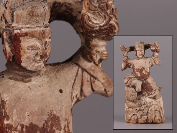 仏像 唐物 仏教美術 時代物 中国古玩 彫刻 中国 中国美術 玉石 木彫