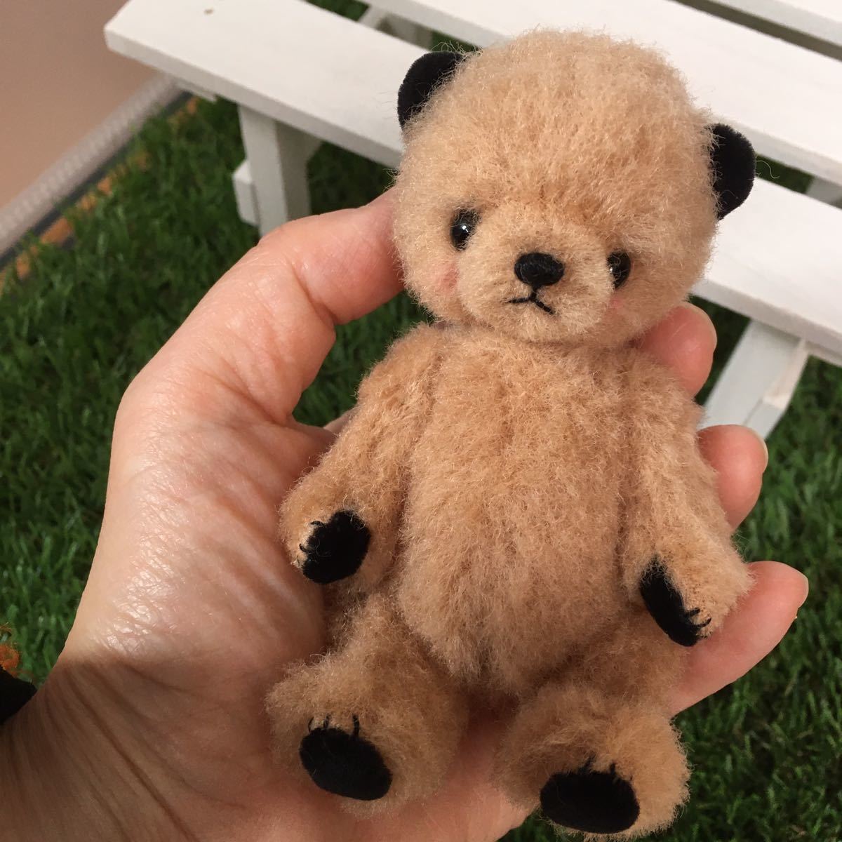ハンドメイド テディベア 作家 - オリジナル ぬいぐるみ | はっさく