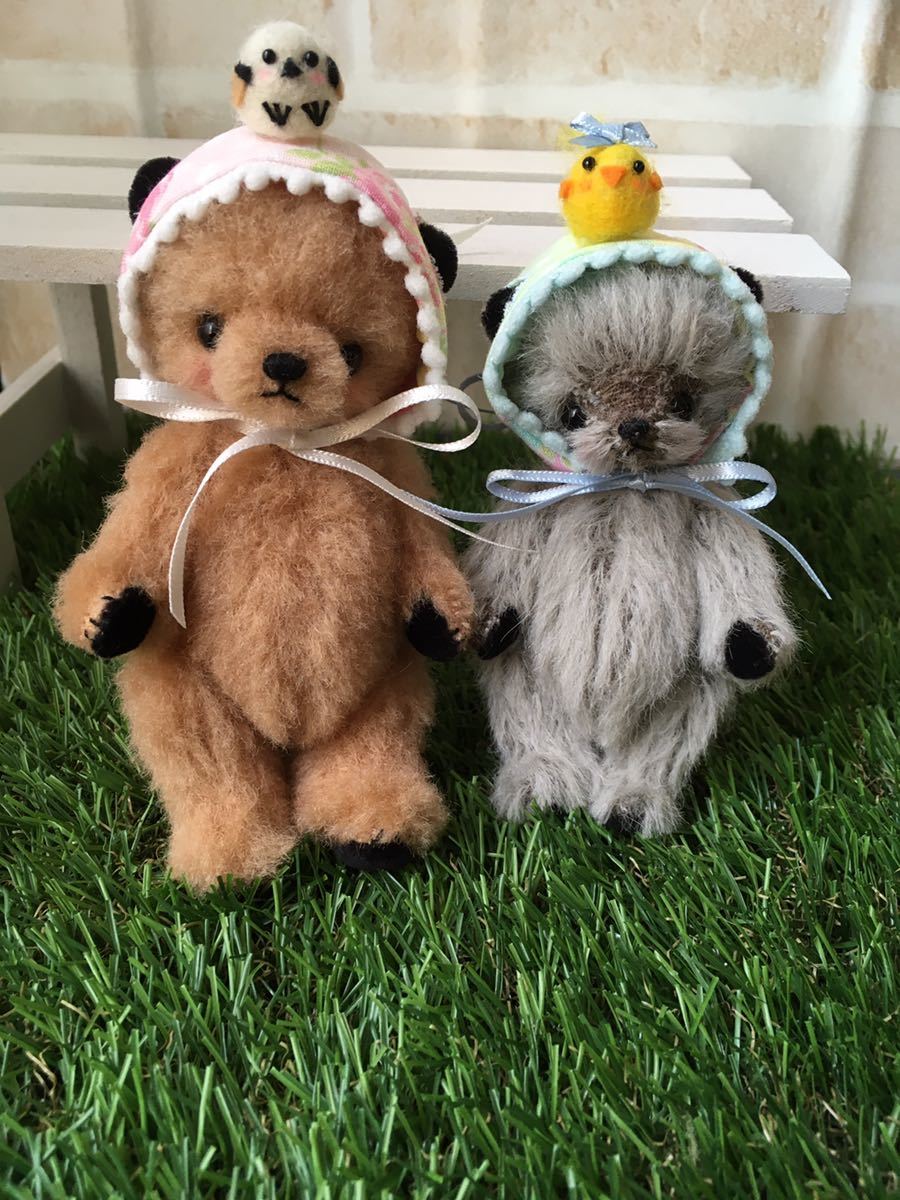ハンドメイド テディベア 作家 - オリジナル ぬいぐるみ | はっさく