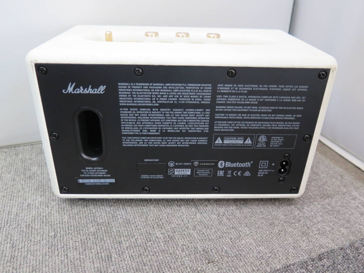 1円～△♪♪ジャンク Marshall マーシャル ACTON Ⅱ スピーカー③