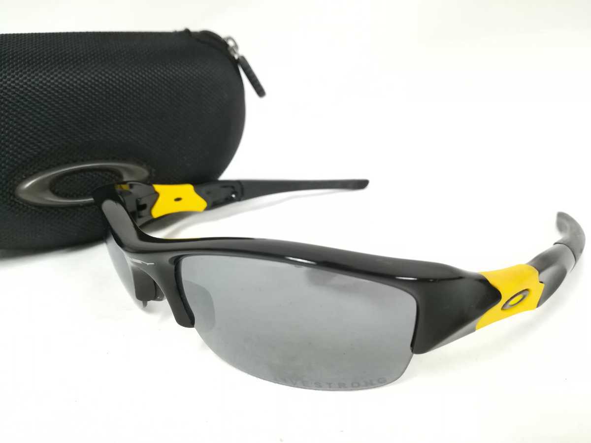 サングラス オークリー ブラック×イエロー OAKLEY (オークリー) 中古 
