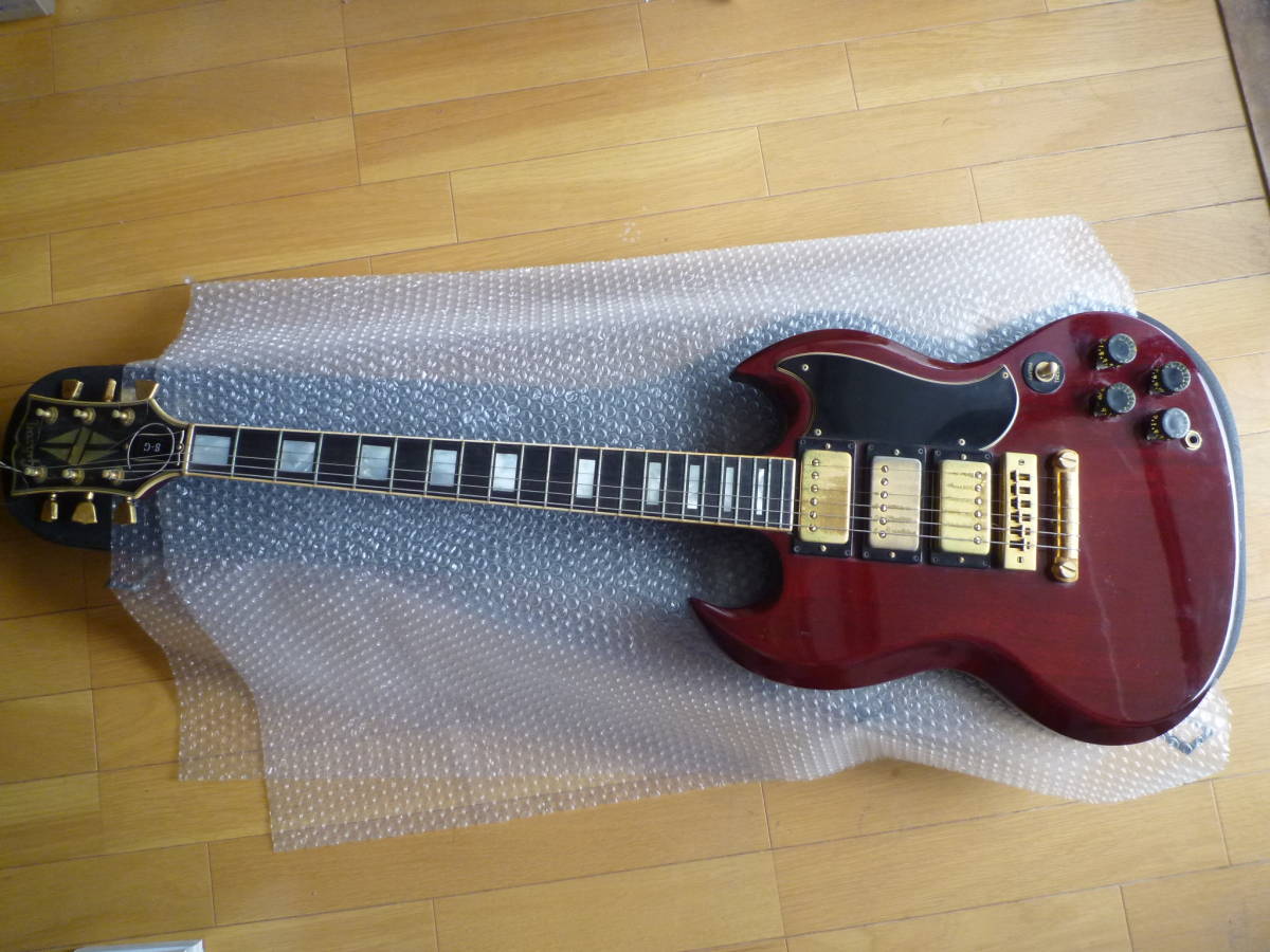 Custom Gibson Shop SG Gloss | Top ギブソンSGカスタムのシリアル番号