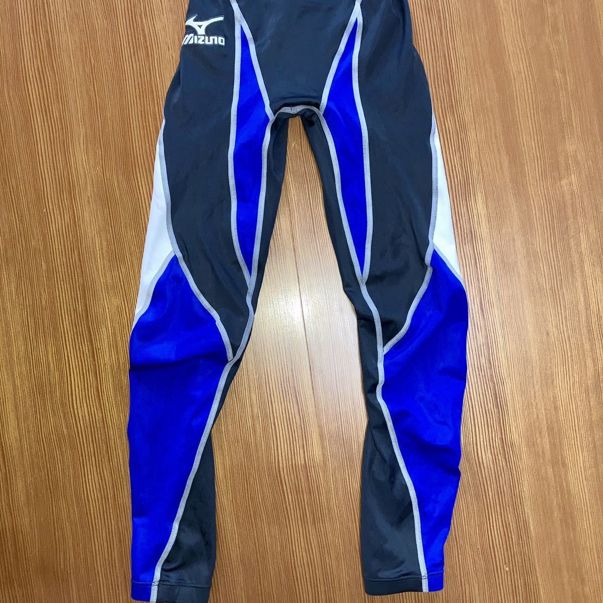 MIZUNO ロングスパッツ 競泳水着 Sサイズ アクセルスーツ マイティ