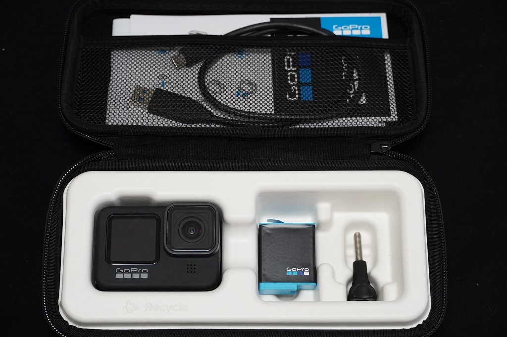 中古 GoPro Hero9 Black アクションカメラ ハウジング、シリコンケース 