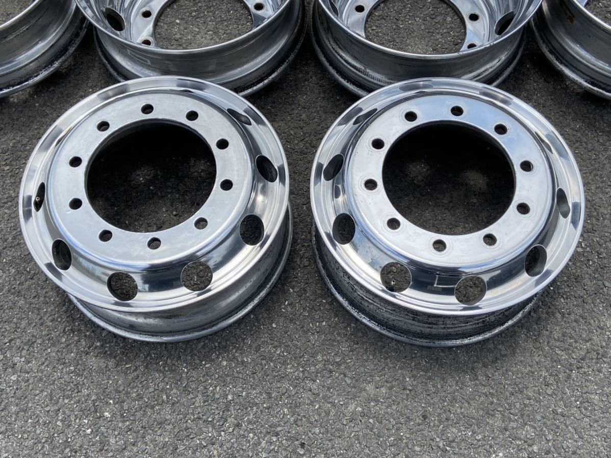 大型トラック バス等 アルコア アルミホイール ISO方式 22.5×7.50 162