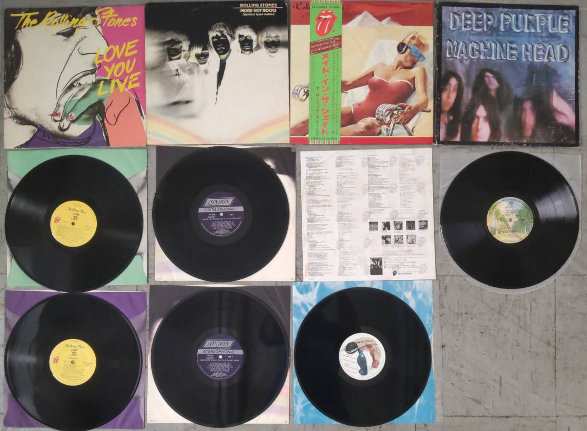 S02Y0629Y 洋楽 ロック レコード LP 16枚 V.A（ rolling stones,kiss