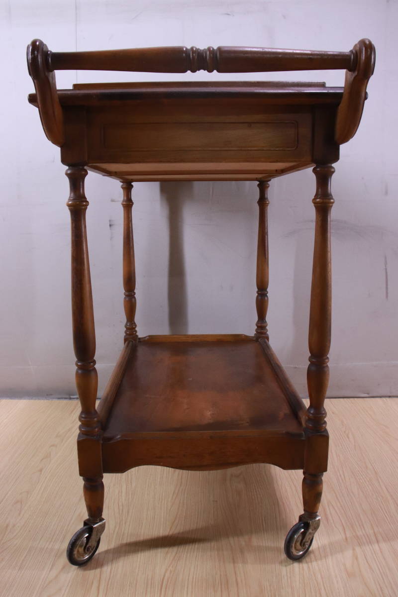 レトロ! アンティーク ワゴン キッチンワゴン カリモク ビンテージ家具