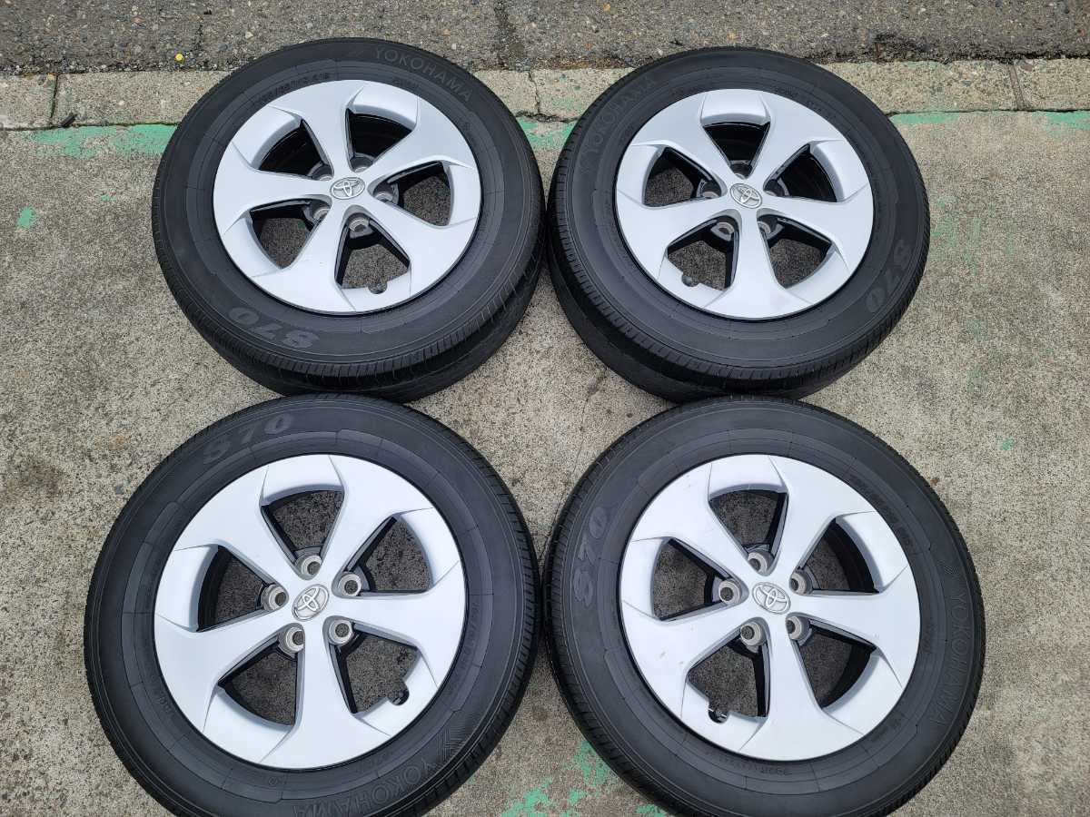 ◇ZVW30プリウス後期 純正ホイール◇4本セット 195/65R15 YOKOHAMA S70