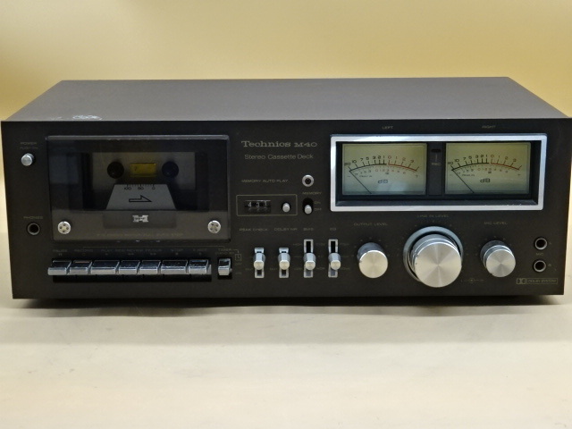 Technics テクニクス RS-M40 カセットデッキ オーディオ機器 ステレオ