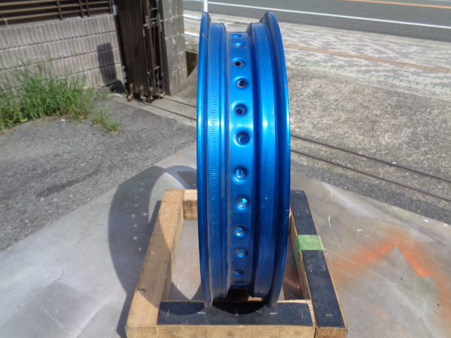 ORS代理出品】KAWASAKI D‐トラッカー ホイールリム ジャンク リム幅3