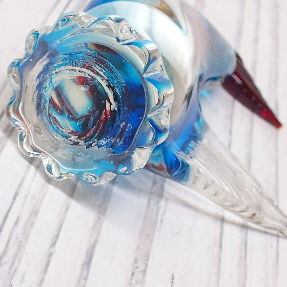 MURANO Formia ムラーノ ヴェネチアン 鶏 美術品 工芸 イタリア製