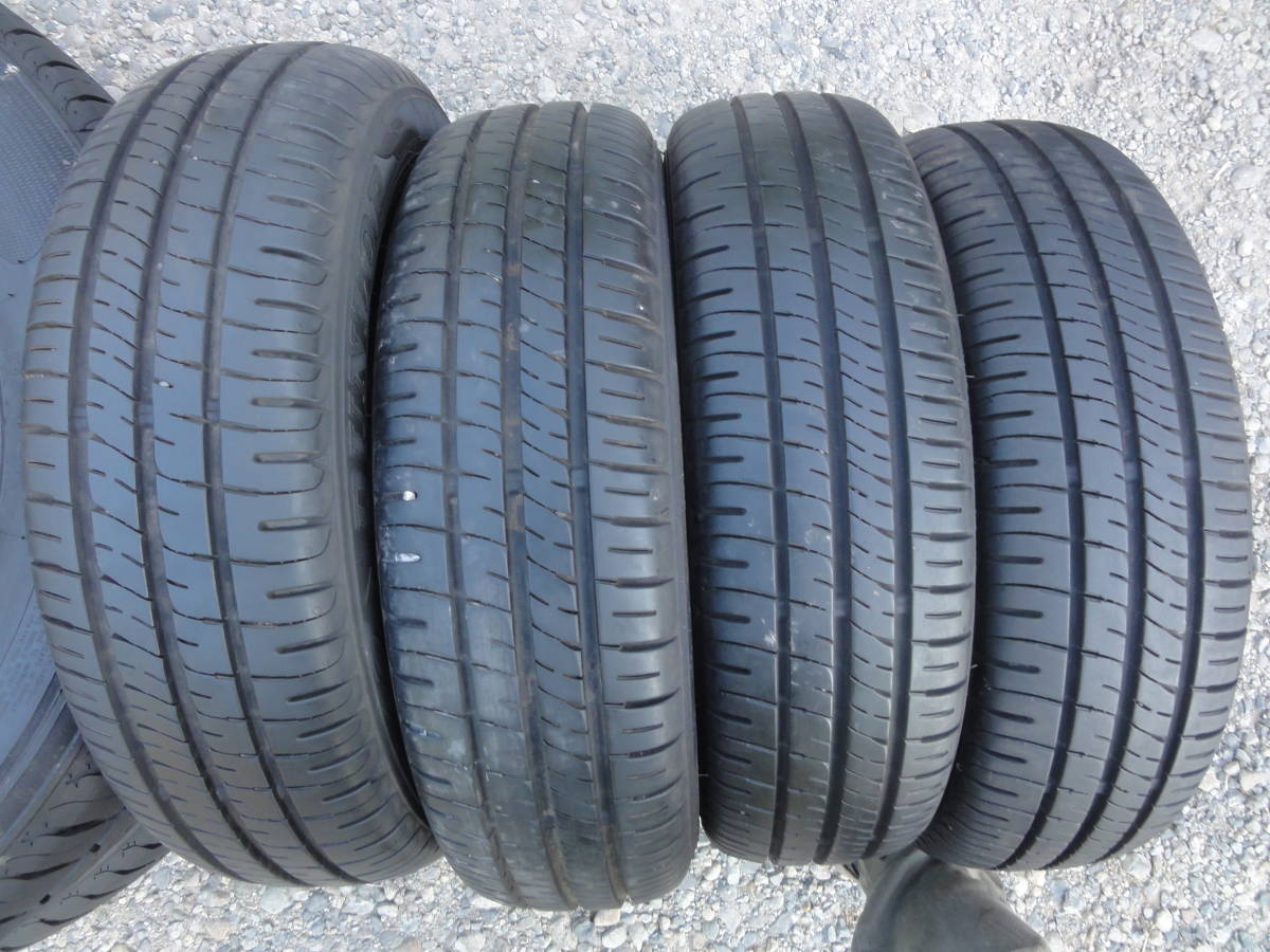 バリ山◇ 155/65R13 ◇ダンロップ ENASAVE EC204 ◇ 4本セット 2020年 