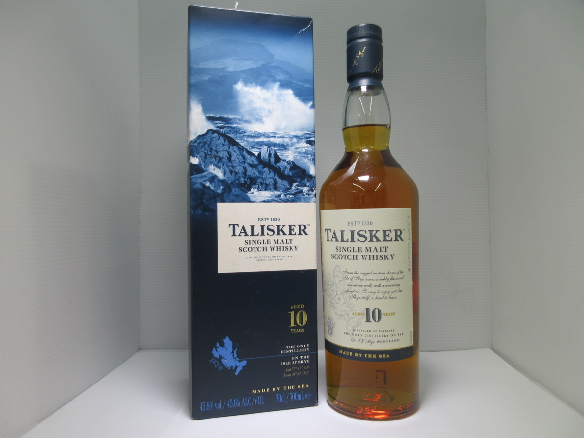 タリスカー 10年 シングルモルト TALISKER SINGLE MALT 700ml 45.8
