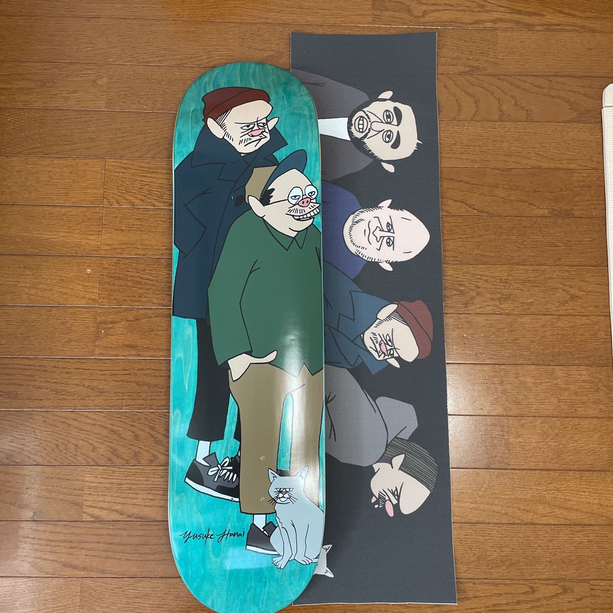 花井祐介 海外限定スケボーデッキ8.5 yusuke hanai 2種類 【公式通販】