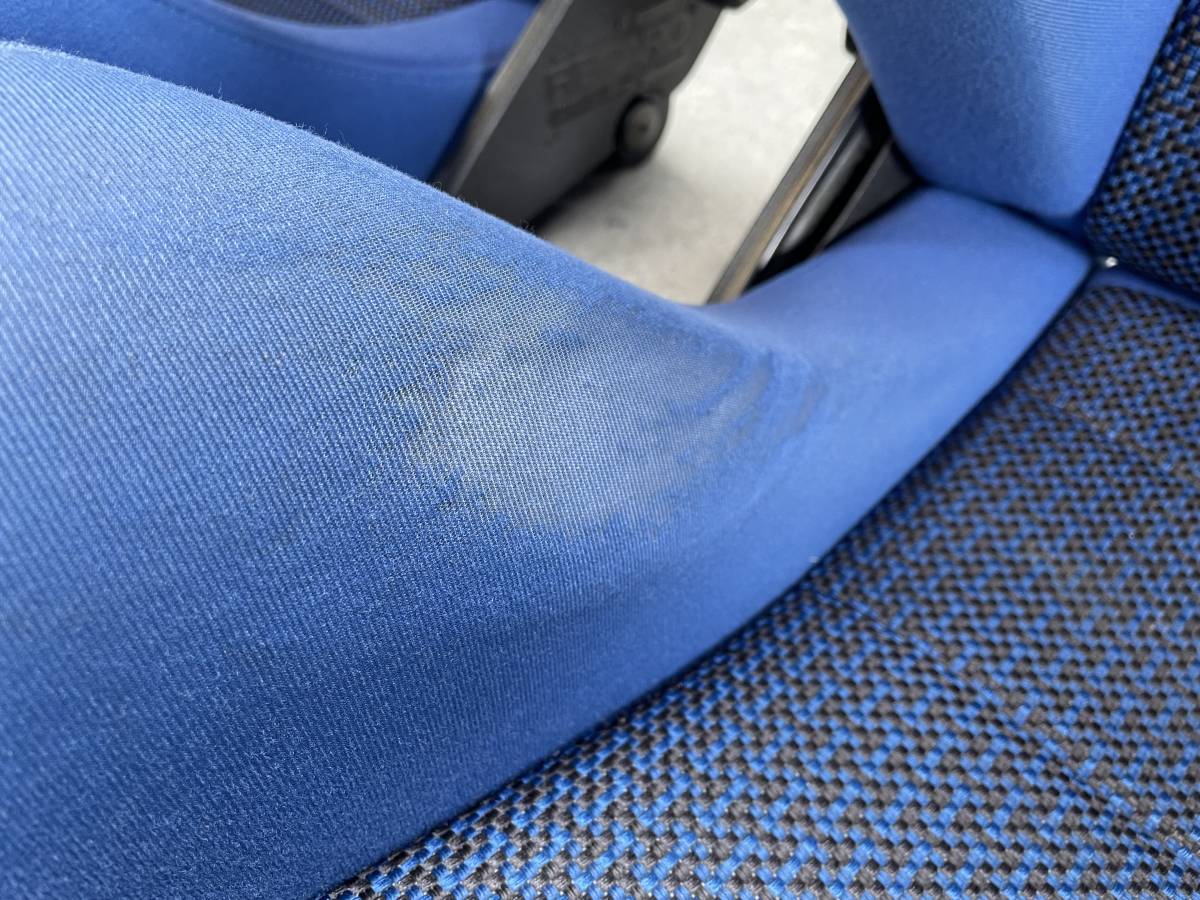 □RECARO レカロ 2脚セット ブルー セミバケットシート中古品 運転席 