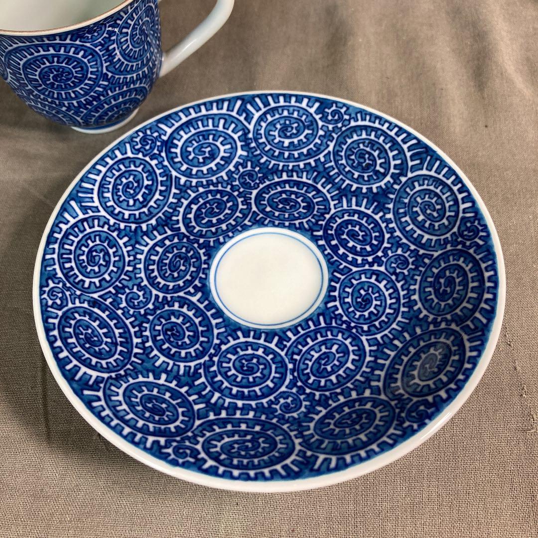 染付章魚唐草濃 小茶壺 舘林 源右衛門 煎茶道具 源右衛門作 舘林源右衛門作 日本の名窯 源右衛門古伊万里の伝統 酒器