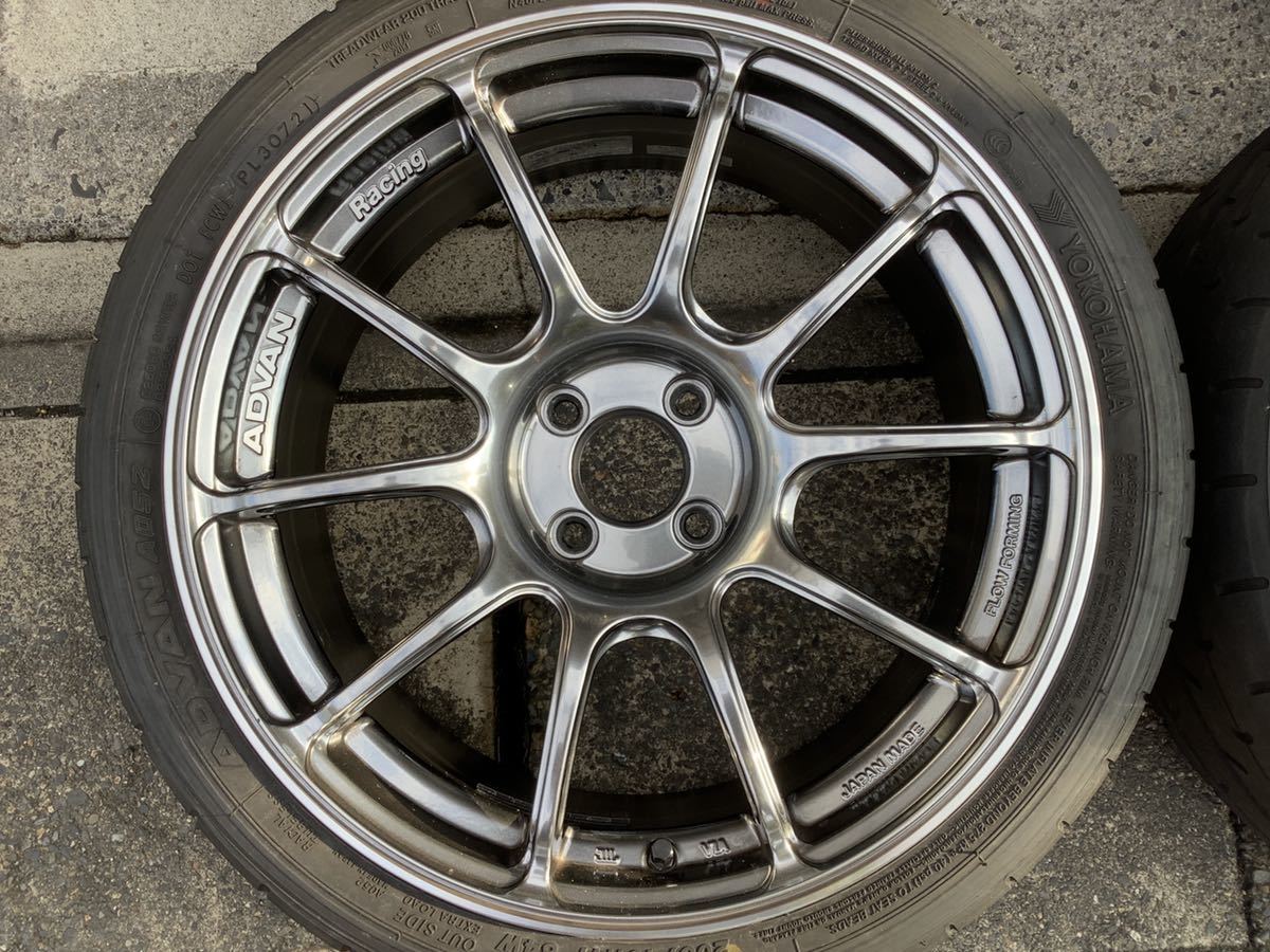 極上中古レア！ ADVAN Racing RZⅡ タイヤ・ホイール4本セット 