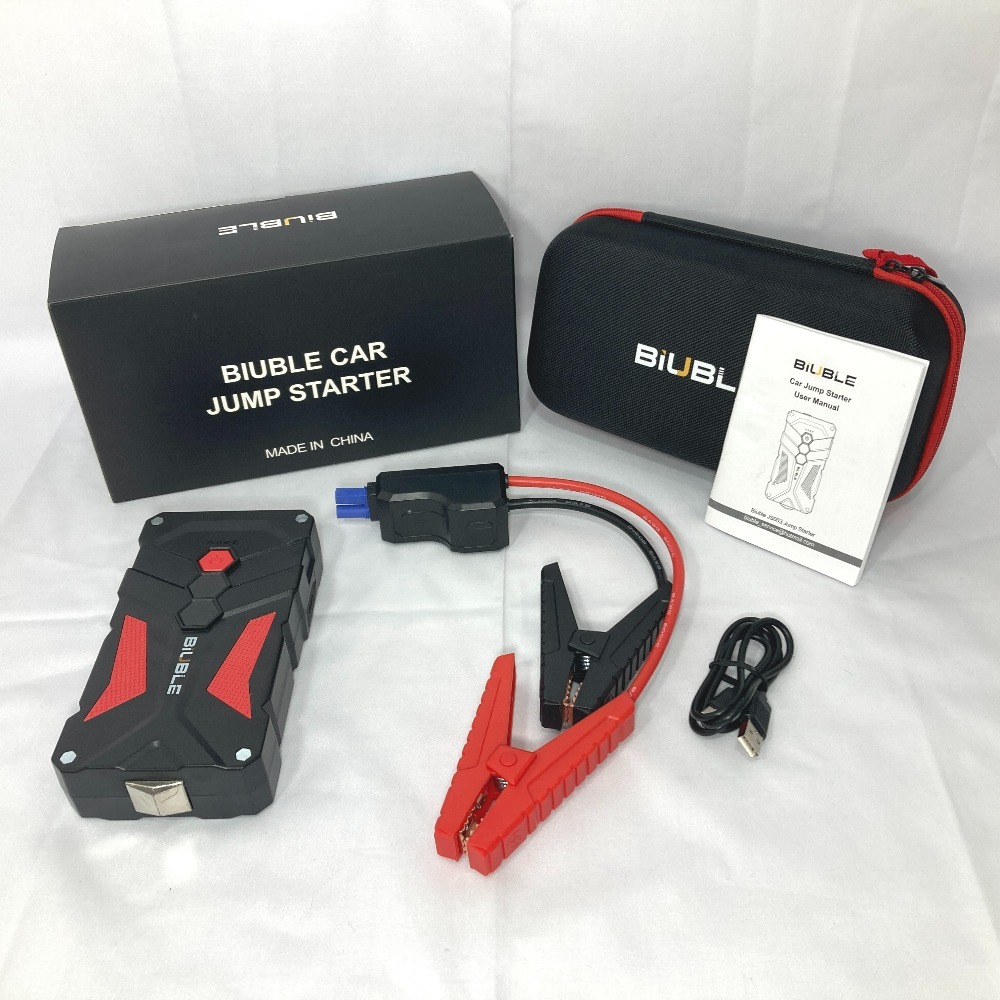 BIUBLE JS003 ジャンプスターターPORTABLE CAR JUMP STARTER 12V 2000A 21800mAh(その他