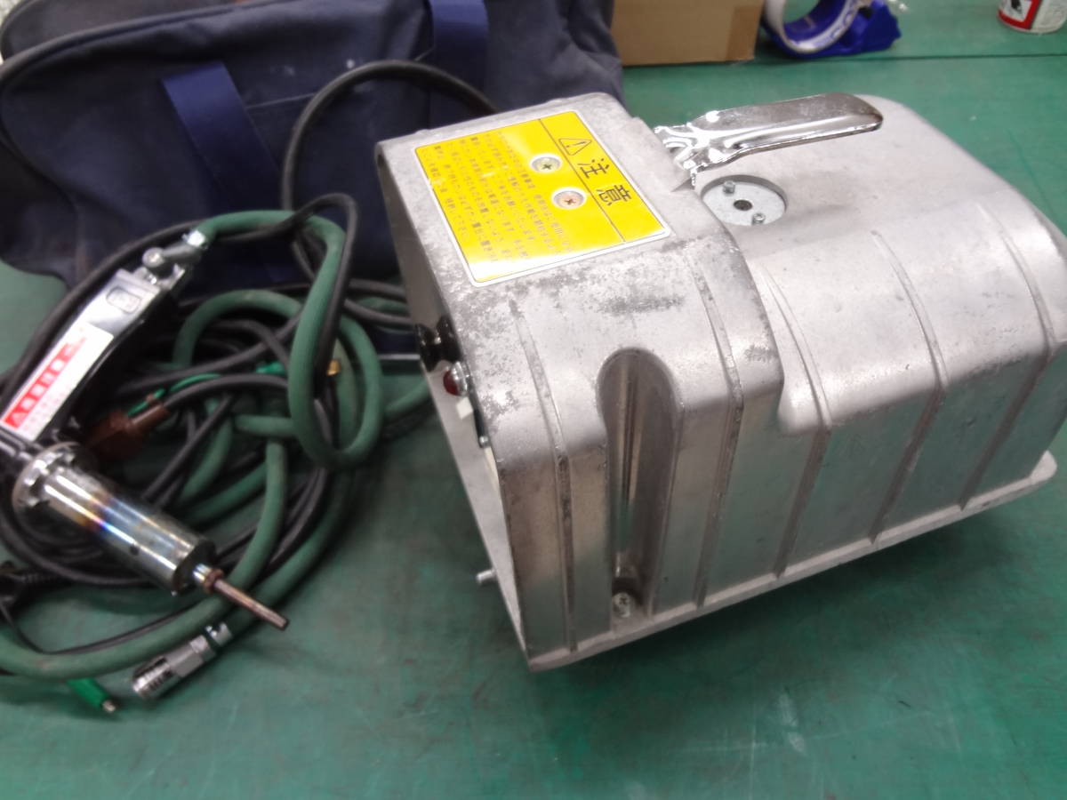 □マツデン 塩ビ溶接機 ホットジェット W47-A 溶着 WINNING HOT-JET 