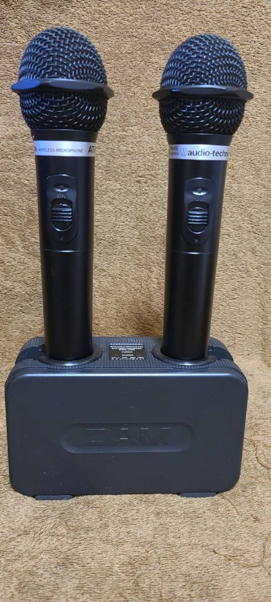 美品 オーディオテクニカ製ワイヤレスマイク ATW-R75a ATW-T62aセット①