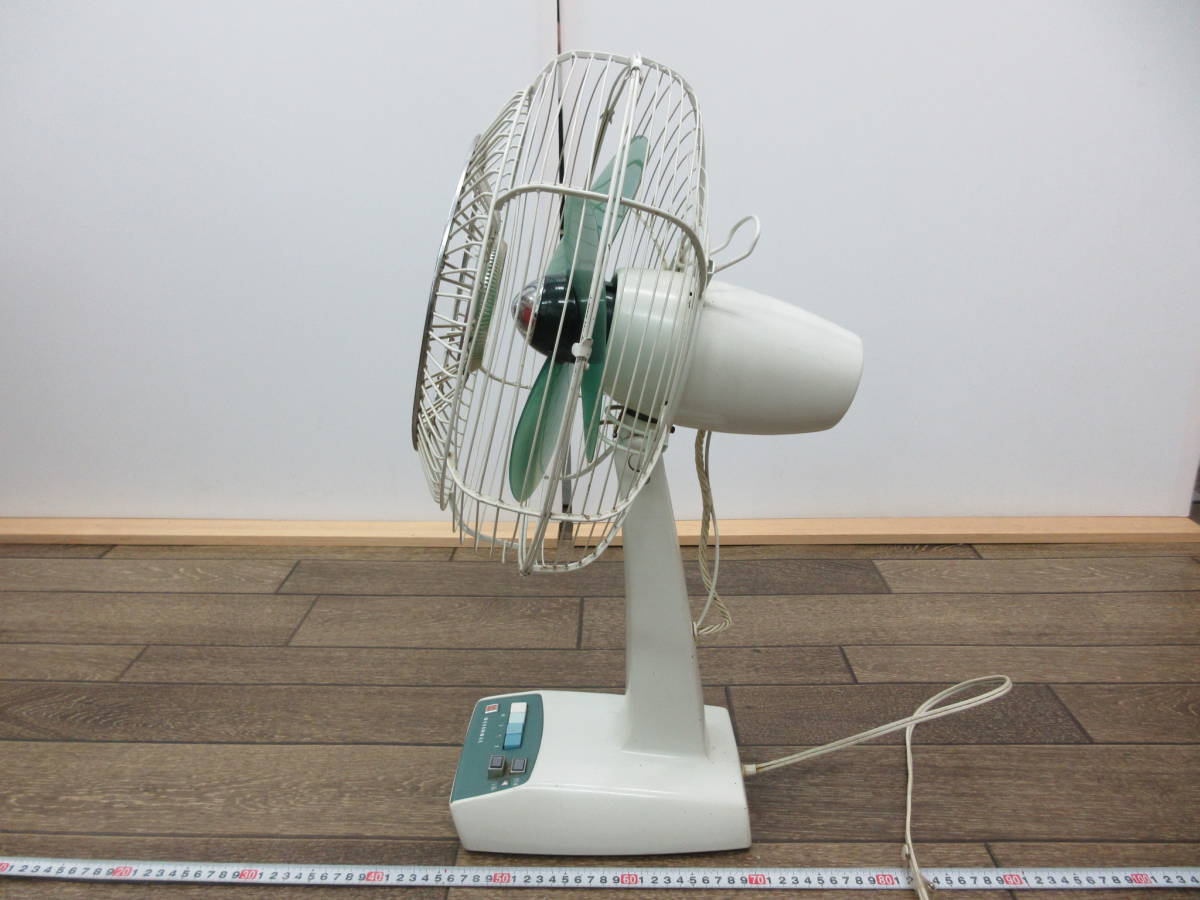 M【7-6】□11 レトロ National ナショナル 扇風機 30FD 30cm 3枚羽根