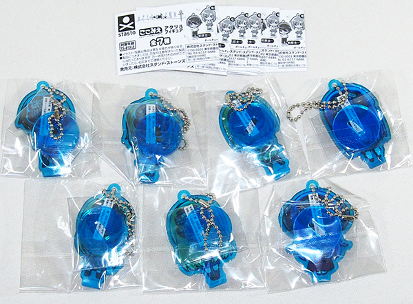 □ひぐらしのなく頃に 卒 ここみえアクリルフィギュア 全7種セット