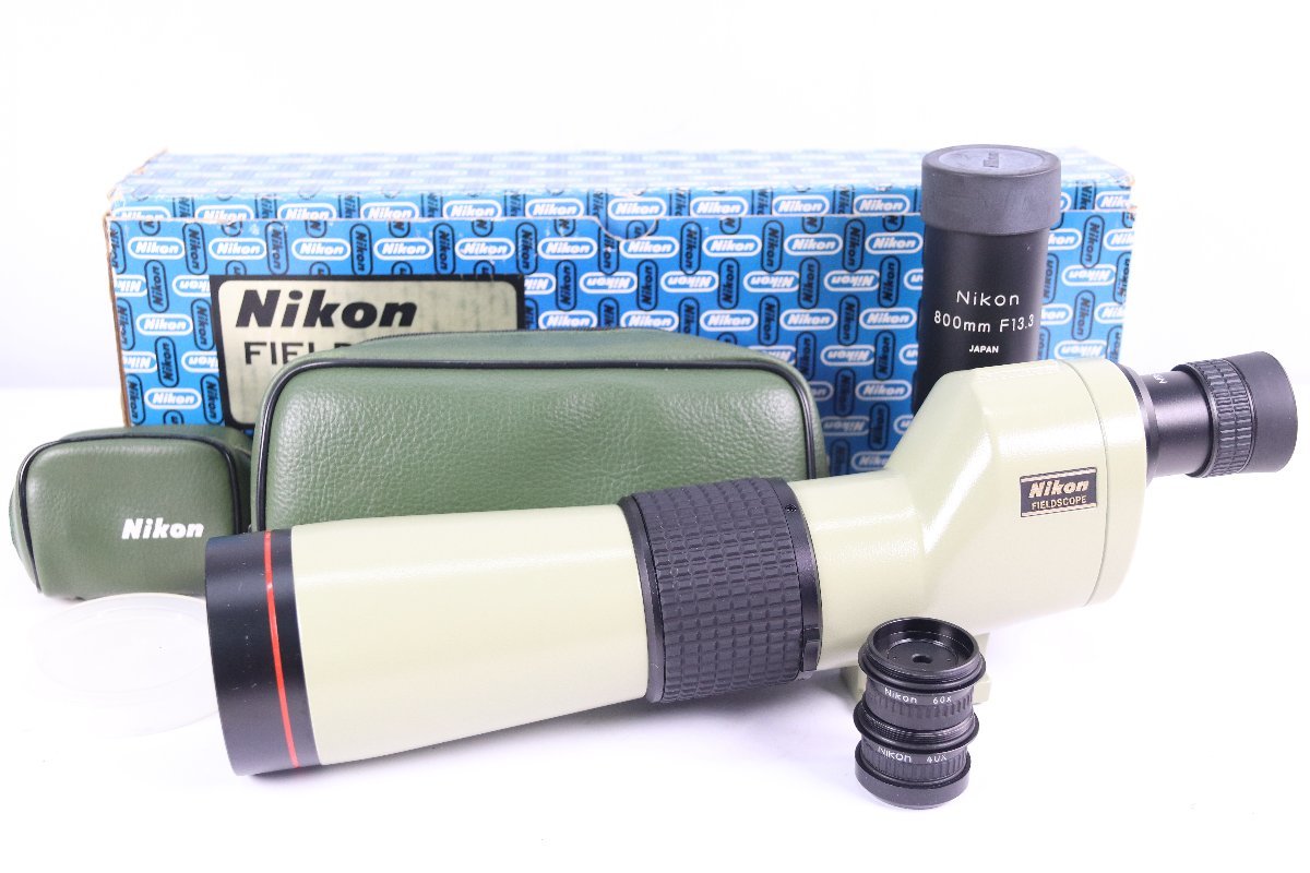 Nikon Fieldscope ED P D=60 with 20x Eye Piece from Japan Eyepiece 