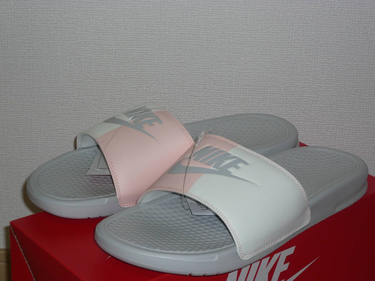 2即決！新品 ナイキ/NIKE ベナッシJDI グレー/白/ピンク 29.0cm 定形外 