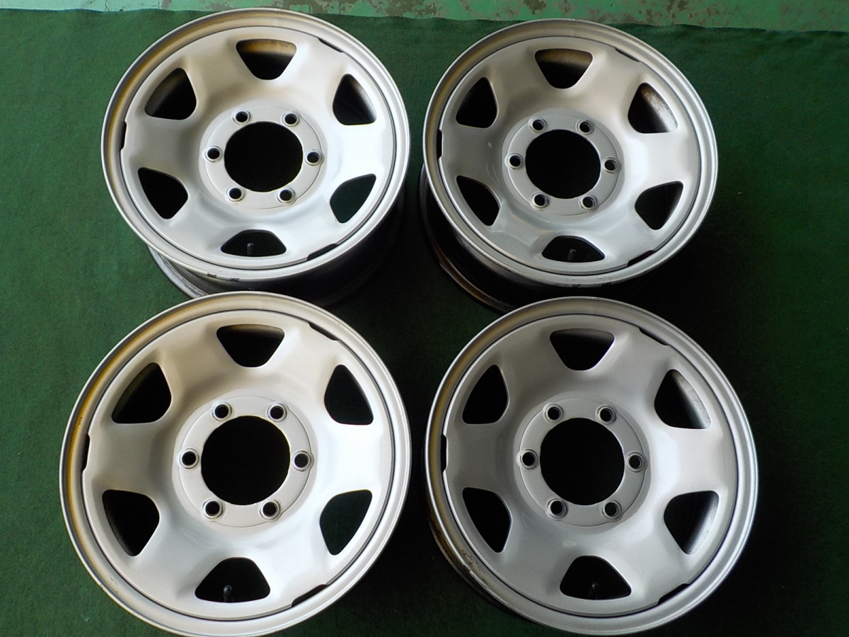 格安，100%新品 C15244 汎用スチール ６Ｊ&times;１５ ＋３０ ＰＣＤ１３９ ７ １００系 ハイエース グランビア グランドハイエース 等 店頭取り付け可(社外品)｜売買されたオークション情報、yahooの商品情報を 6穴