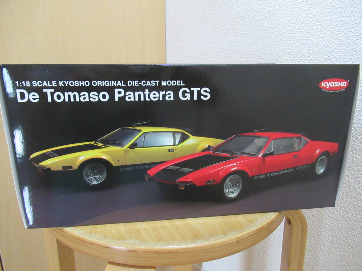 京商 1⁄18 パンテーラ | GTS デ・トマソ オリジナル ミニカー デトマソ