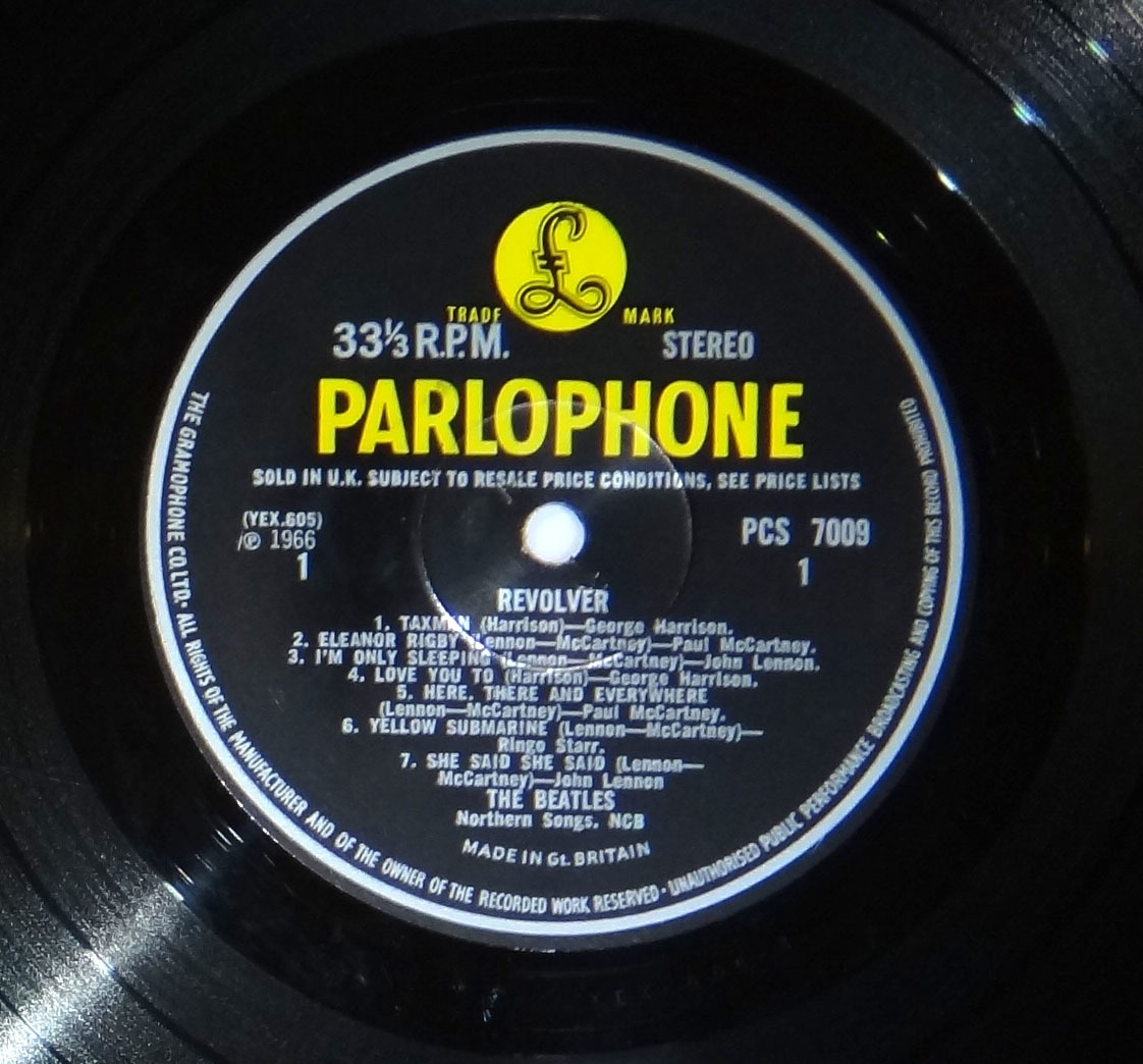 稀少UKオリDrリボルバーRevolverビートルズBeatlesレコード モノラル盤