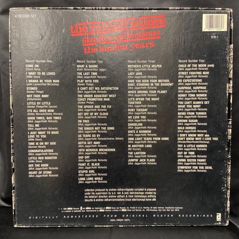 The Singles Rolling - Stones London Years Collection Collection