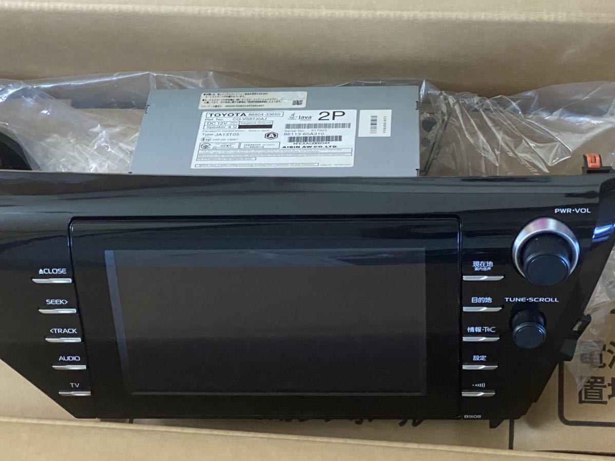 のの トヨタ純正(TOYOTA) 70カムリ 純正ナビ 86804-33650 エアコンパネル