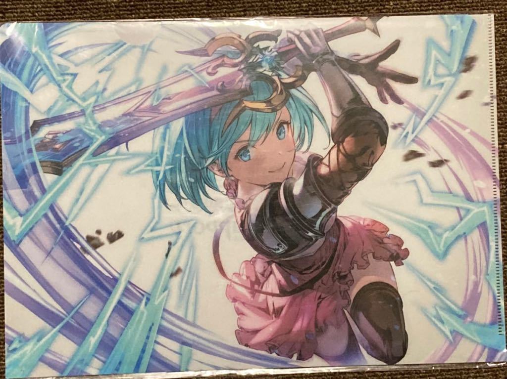 グランブルーファンタジー GBVS ジータ クリアファイル グラブルフェス
