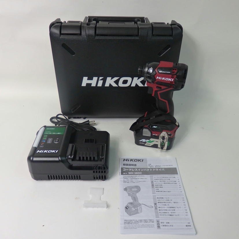 ハイコーキ コードレスインパクトドライバ コードレスインパクトドライバー コードレスインパクト WH36DD HiKOKI(ハイコーキ) WH18DC ※旧:日立工機) ☆ハイコーキ(HIKOKI マルチボルト HiKOKI HiKOKI（ハイコーキ） 018☆未開封品・即決価格☆HiKOKI WH3DA(2JS WH３６DC １４．４Ｖコードレスインパクトドライバ