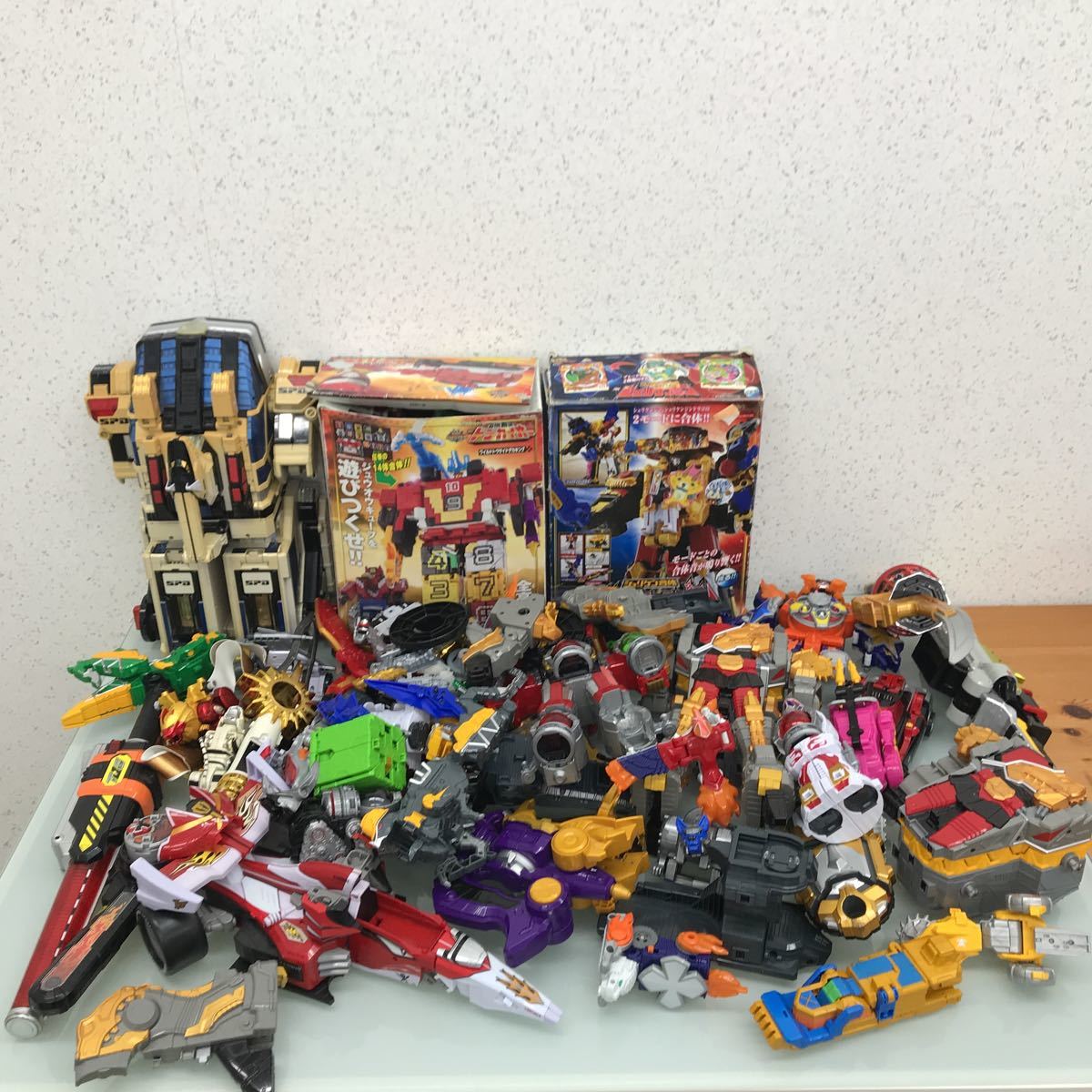 ジャンク】スーパー戦隊 ロボット 武器 アイテム 大量セット 戦隊  