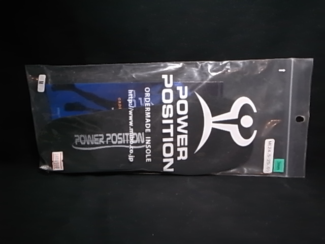 ミーボ　インソール　POWER POSITION ORDERMADE INSOLE 24.5～25㎝　新品未使用品　