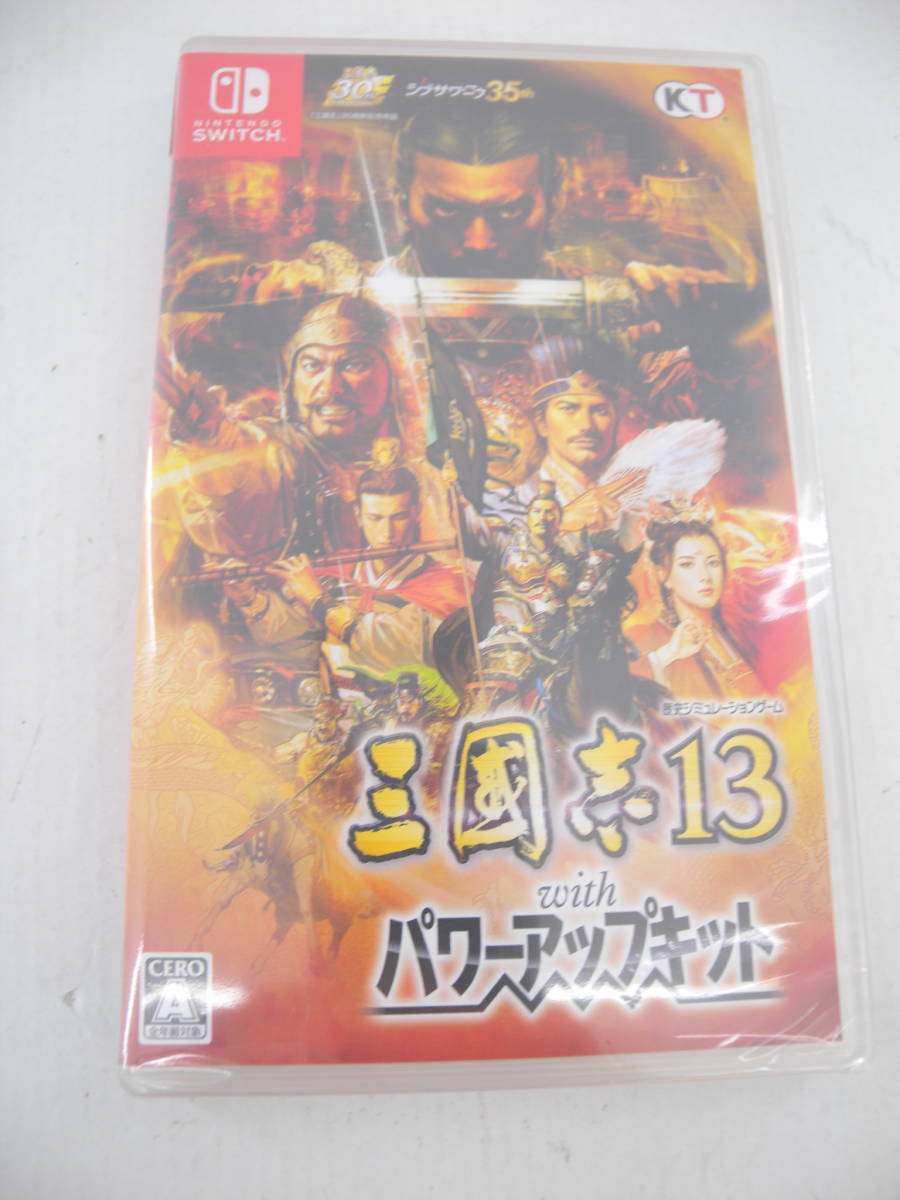 初めて出品します 20□CO/ スイッチソフト 三国志13 with パワーアップ