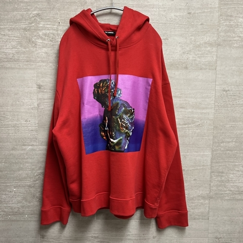 大得価，正規品 RAF SIMONS ラフシモンズ 18SS JOY DIVISION CLASSIC HOODIE プルオーバーパーカー M レッド 中目黒B7(その他)｜売買されたオークション情報、yahooの商品情報をアーカイブ公開 - オークファン その他