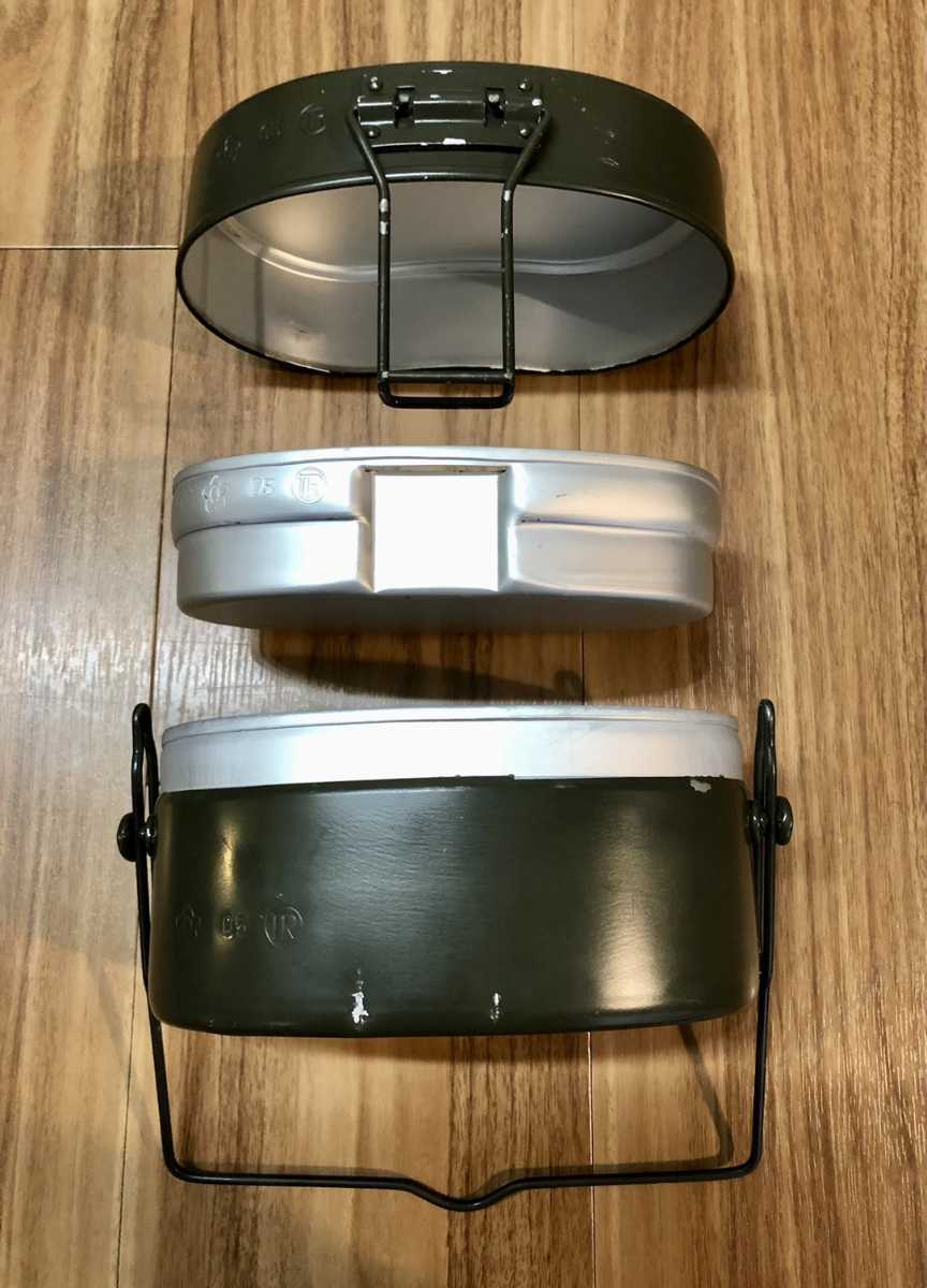 陸上自衛隊 戦闘飯盒2型 刻印有り 飯ごう はんごう 戦闘装着セット 兵