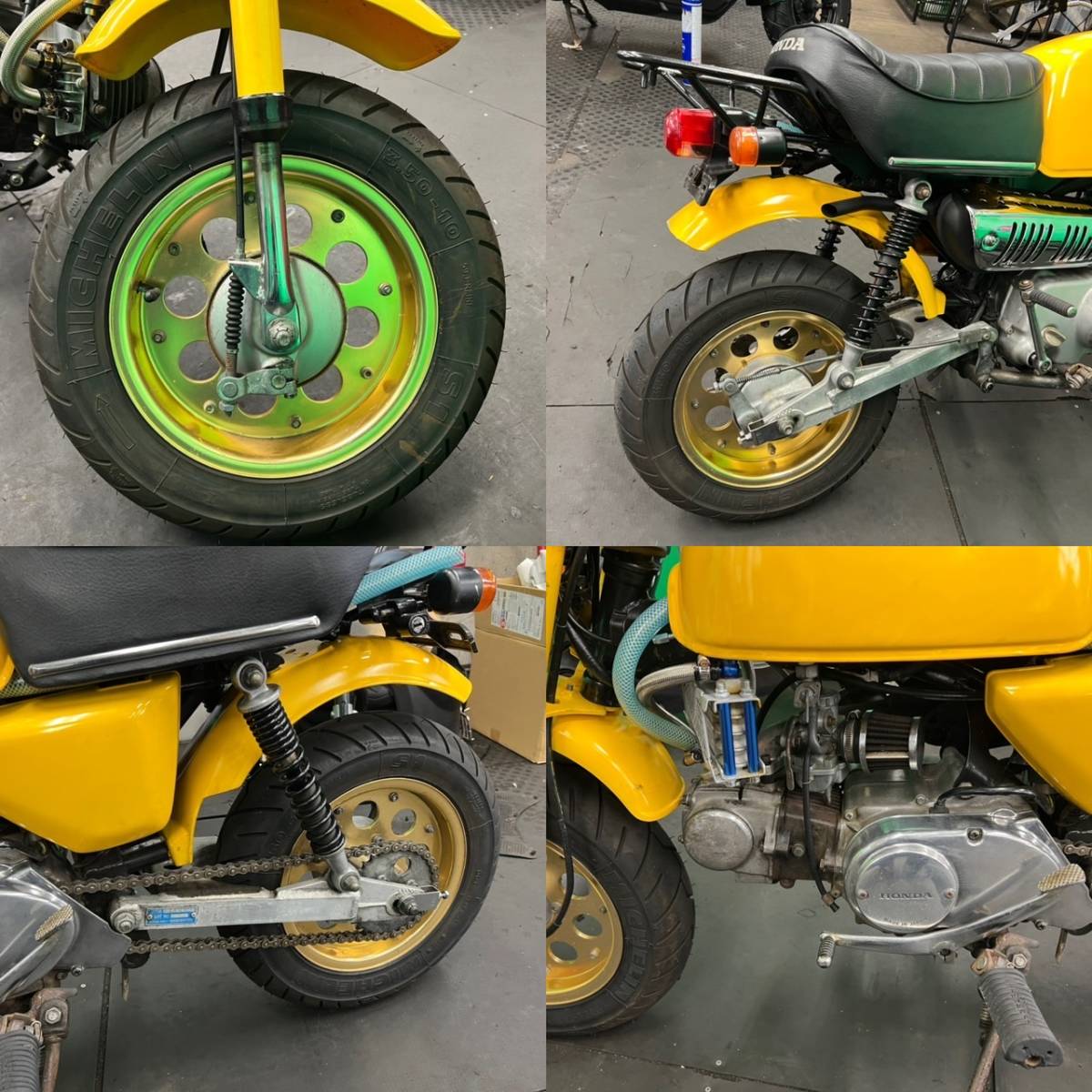 ジャンク HONDA 6V ゴリラ Z50J 1978年式 実動 純正フレーム、純正