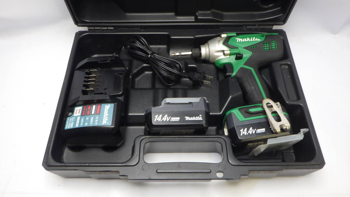 makita マキタ 14.4v 充電式インパクトドライバー M695D 本体+バッテリ 