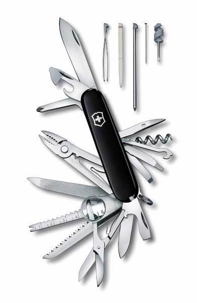 送料無料，最新作 VICTORINOX ビクトリノックス スイスチャンプ BK ブラック 1.6795.3 日本正規品(ビクトリノックス)｜売買されたオークション情報、yahooの商品情報をアーカイブ公開 - オークファン ビクトリノックス