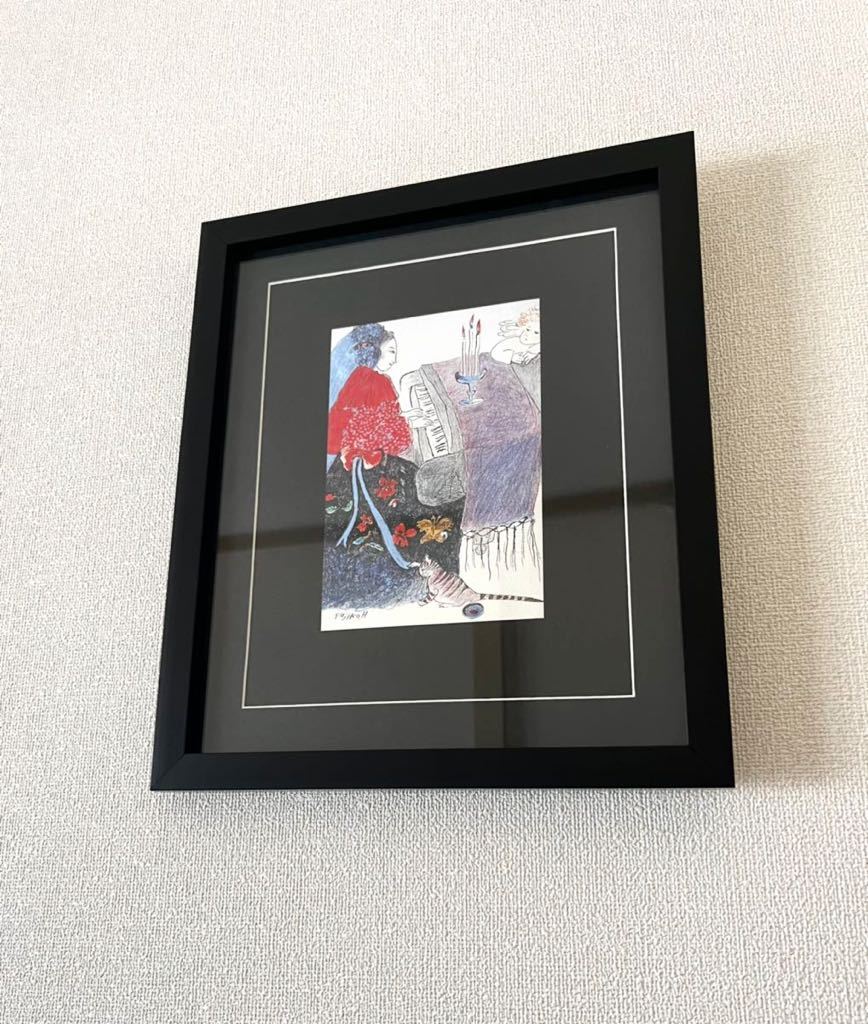 フジ子・ヘミング 】絵柄36種展開「ノクターン」印刷物 絵 額 フジコ