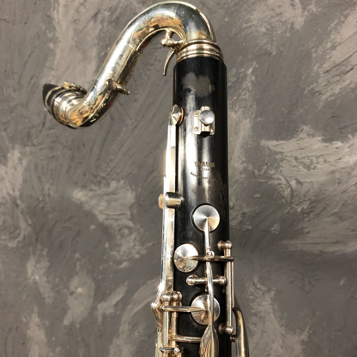 Ia-2 Mi) YAMAHA YCL-621 バスクラリネットヤマハ 中古木管楽器 ハード