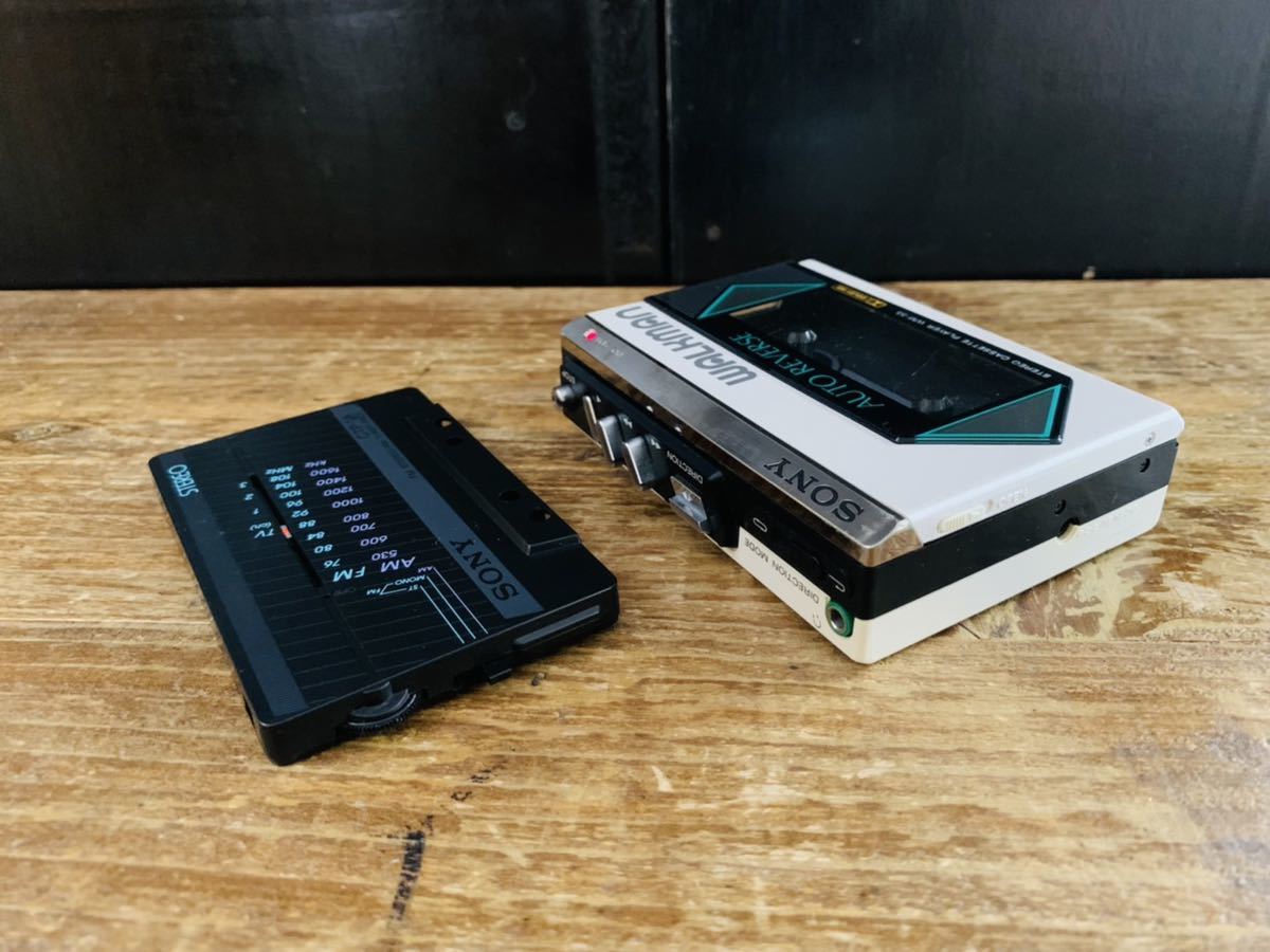f537- SONY WM-55 カセットプレーヤー ジャンク ジャンクソニー SONY
